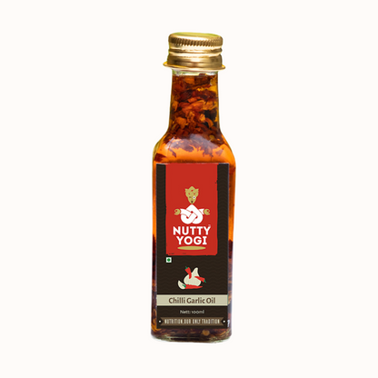Nutty Yogi Roasted Chilli Garlic Oil 100 ml