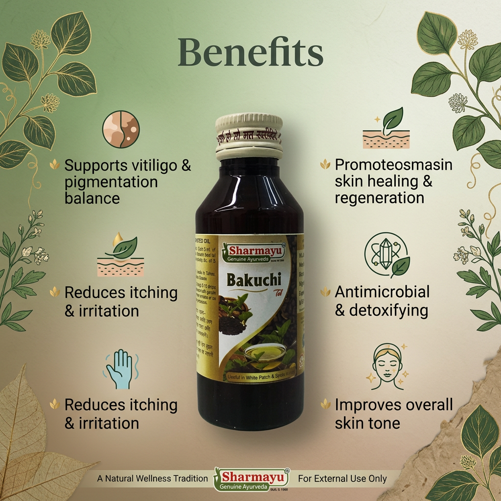 Sharmayu Ayurveda Bakuchi Tel - view 6