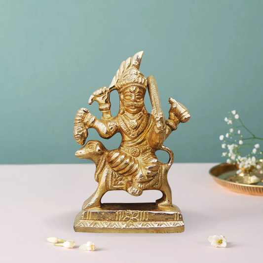 Brass Behro Baba Statue 0.3Kg - PUSHMYCART