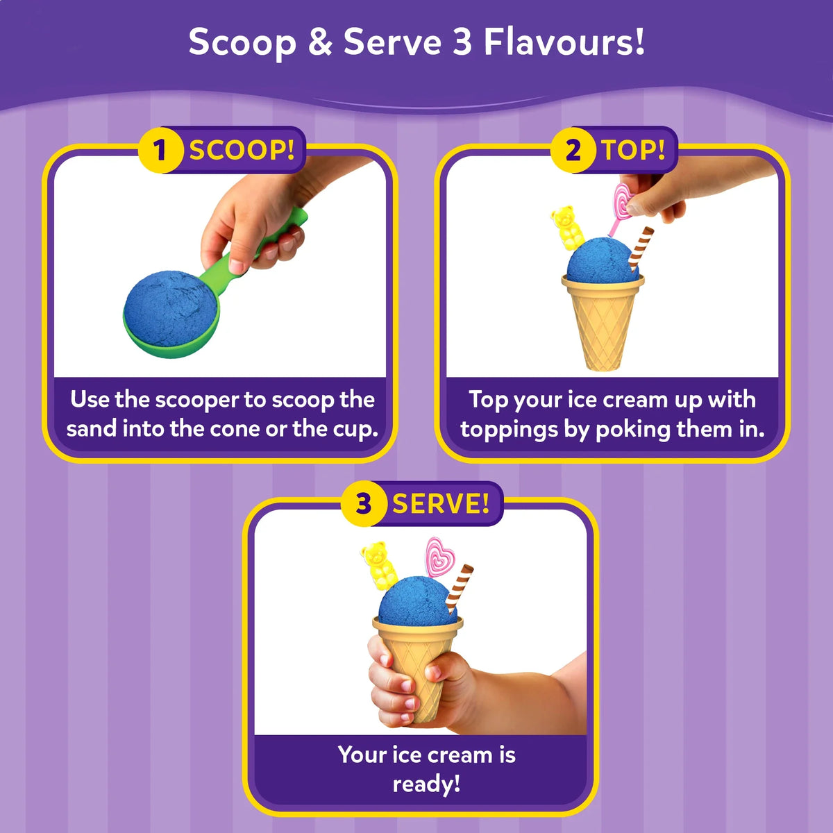 Skillmatics Sandeezy Dreamy Desserts Bundle Ages 3 to 7
