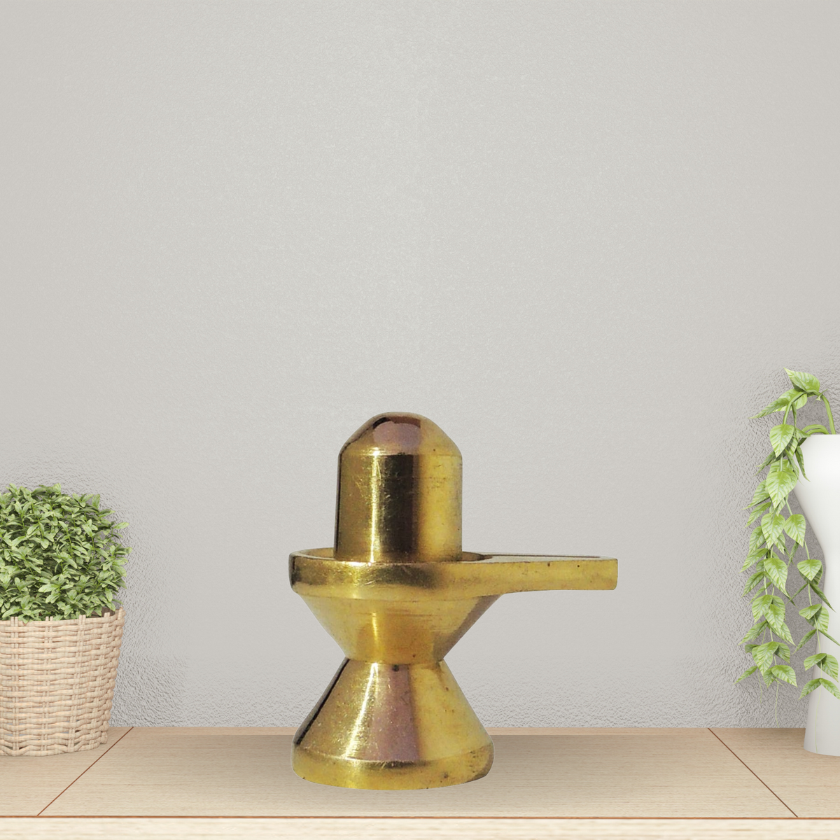 Brass Shivling Statue 0.1Kg - PUSHMYCART