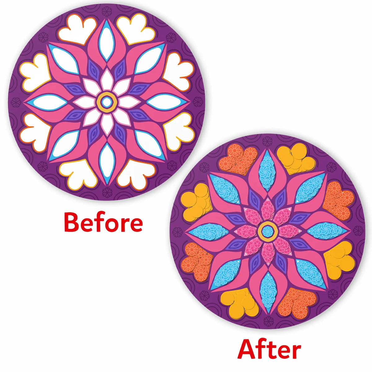 Skillmatics Dot it Mandala Art No Mess Sticker Art Ages 3 to 7