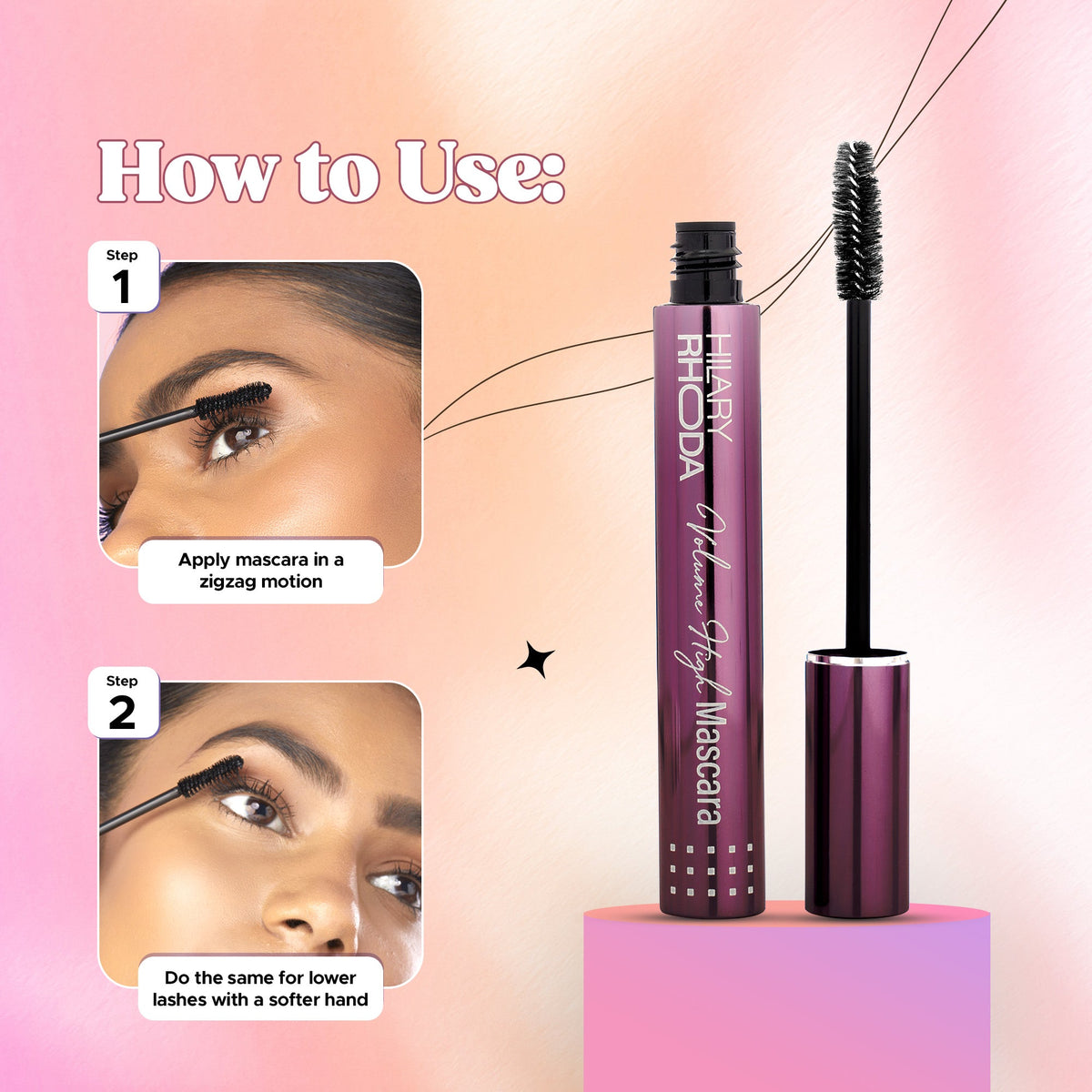 Hilary Rhoda Volume High Mascara - view 6