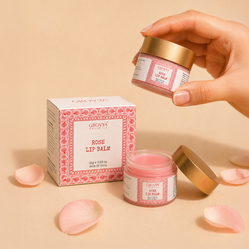Jeena Sikho Rose Lip Balm