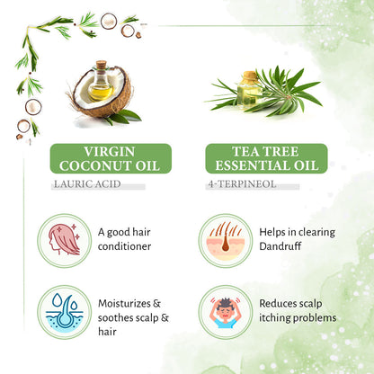 Keya Seth Aromatherapy Rosemary Tea Tree Coconut Serum & Shampoo Combo