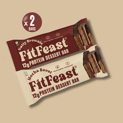 Fitfeast Protein Bars Assorted (Pack of 2)