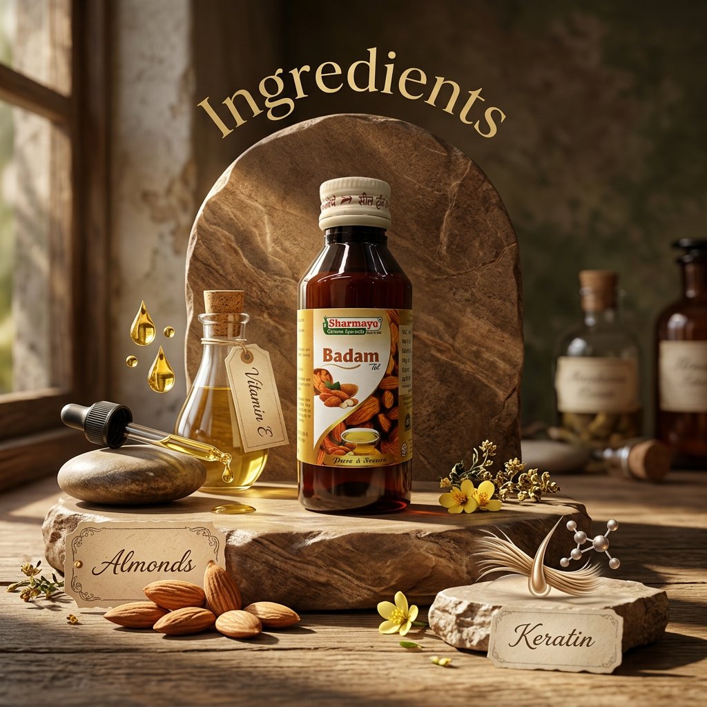 Sharmayu Ayurveda Badam Tel - view 5