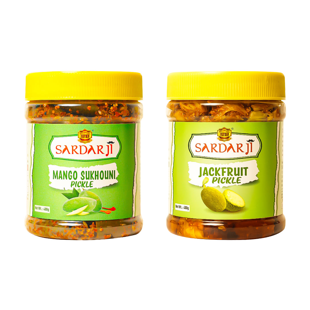 Sardar Ji Papad Mango Sukhoni and Jackfruit Combo Pack