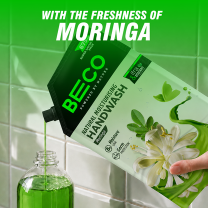 BECO Dual Moringa + Mahogany Handwash Pack image 5