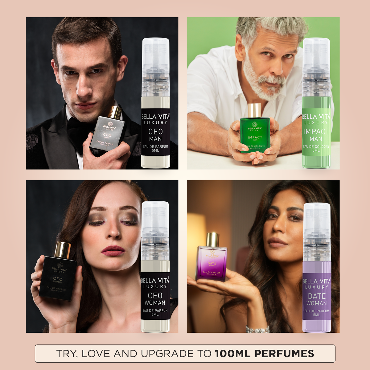 Bella Vita Luxury Perfume Trial Pack