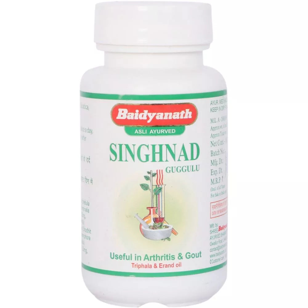 Baidyanath (Jhansi) Singhnad Guggulu Tablet