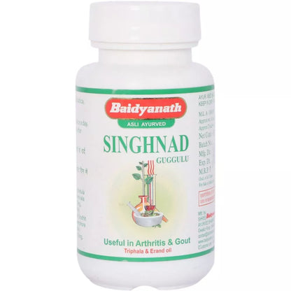 Baidyanath (Jhansi) Singhnad Guggulu Tablet