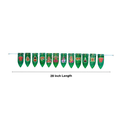 Giri Green Leaf Toran Door Decor - PUSHMYCART