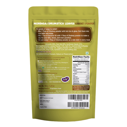 Early Foods Moringa Chutney Powder