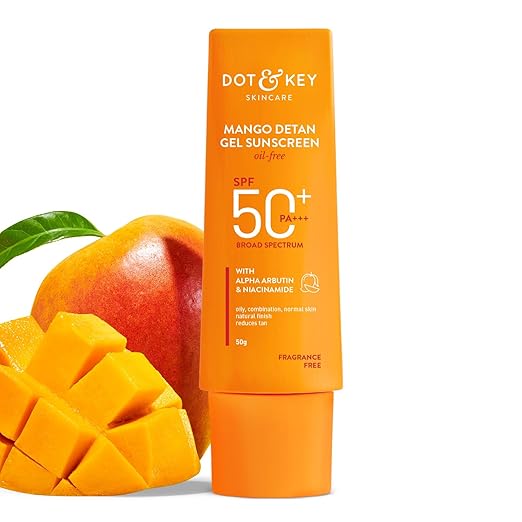 Dot & Key Mango Detan Gel Sunscreen SPF 50+ PA+++