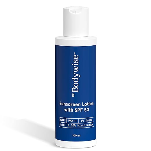 Be Bodywise Sunscreen Lotion with SPF 50 PA+++ 