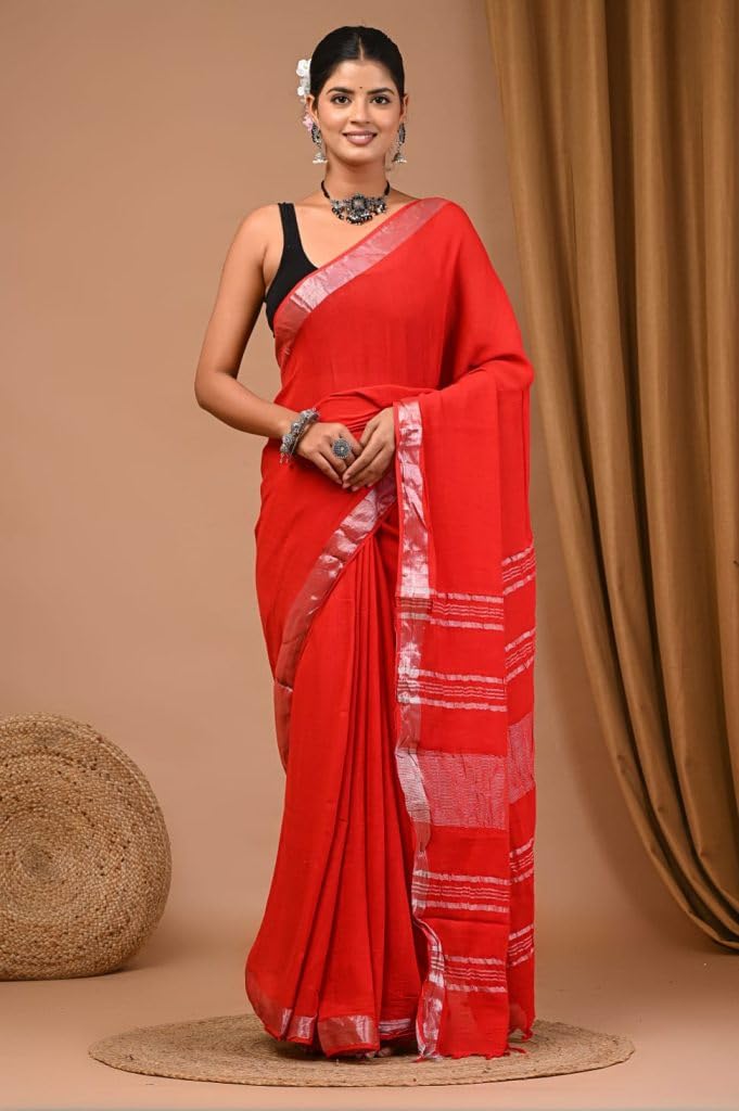 Vasthrlay Classic Traditional Saree with elegant bhagalpuri styling
