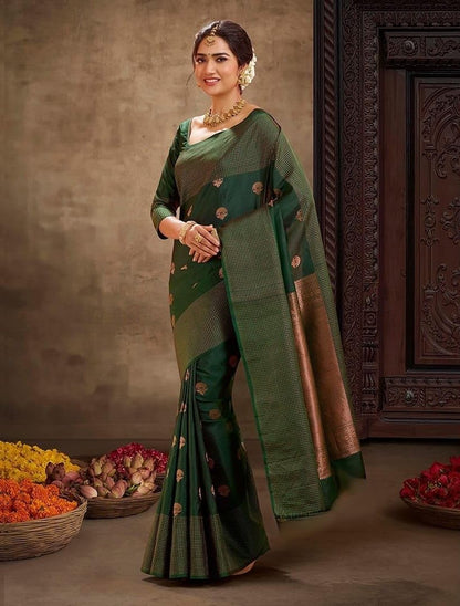 Vasthrlay Classic Traditional Saree with elegant kanjivaram styling