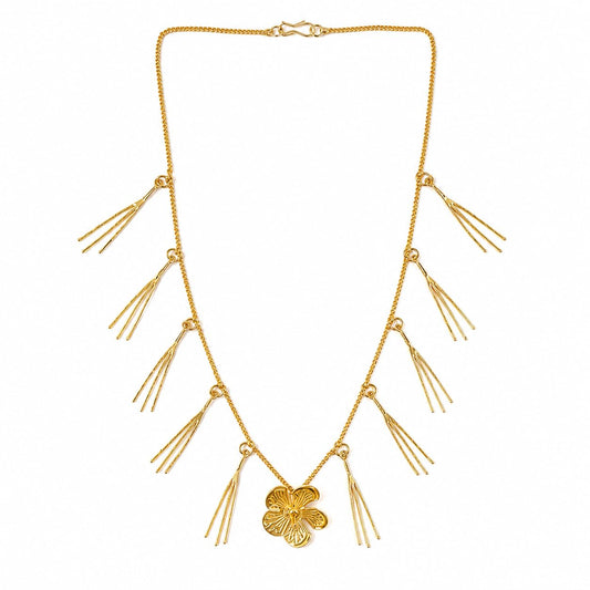 Ganpati Bappa Durva Necklace for Decoration - image 1
