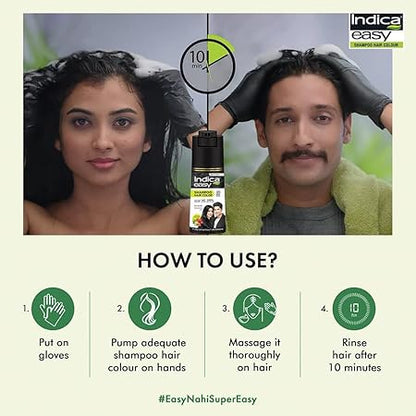 Indica Easy Shampoo In Hair Colour - PUSHMYCART