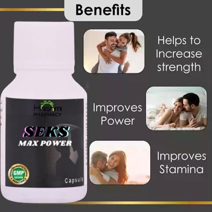 Hashmi Pharmacy Max Power Capsules - PUSHMYCART