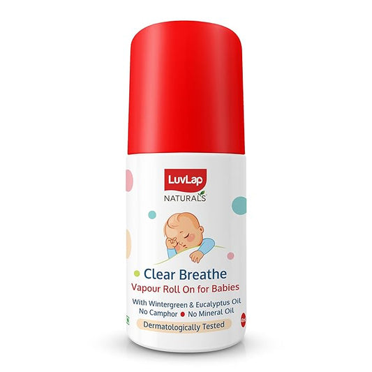 LuvLap Naturals Clear Breathe Vapour Roll-on - PUSHMYCART