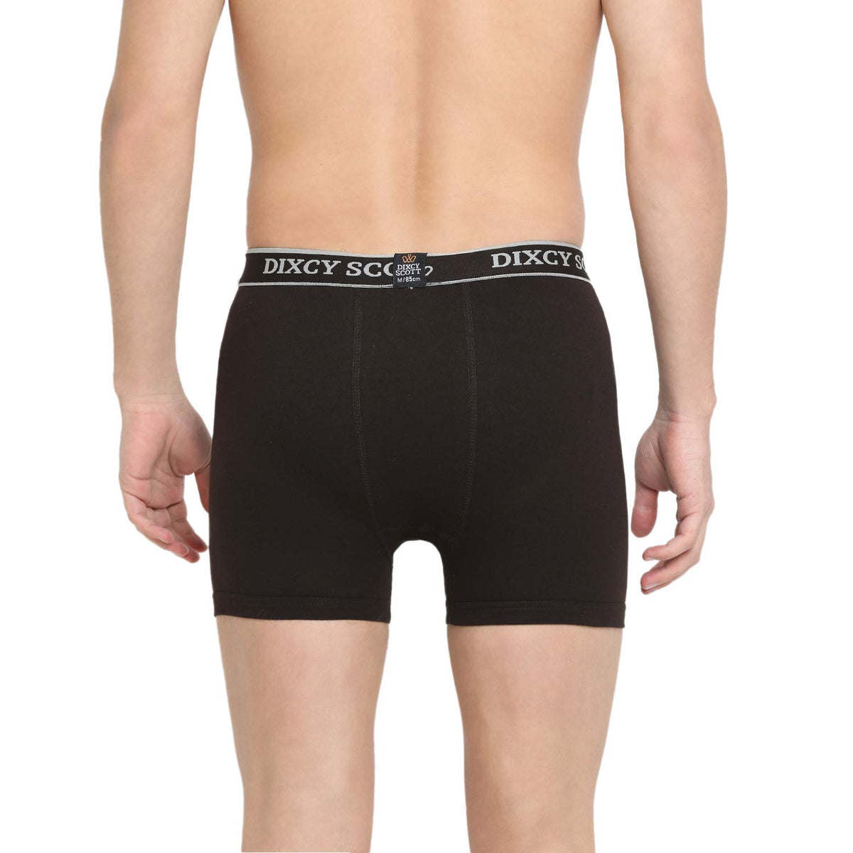 Dixcy Scott Men's Cotton Trunk Slim Solid Trunks (Pack of 3) - view 4