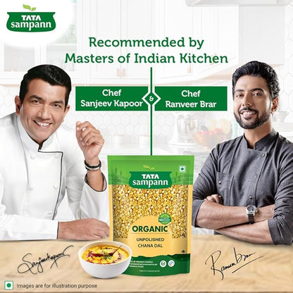 Tata Sampann Organic Chana Dal - PUSHMYCART