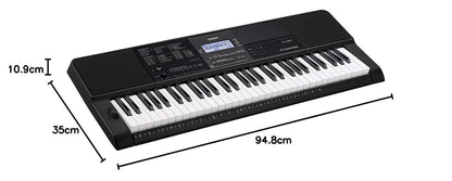 Casio CT-X870IN 61 Key Portable Keyboard Black