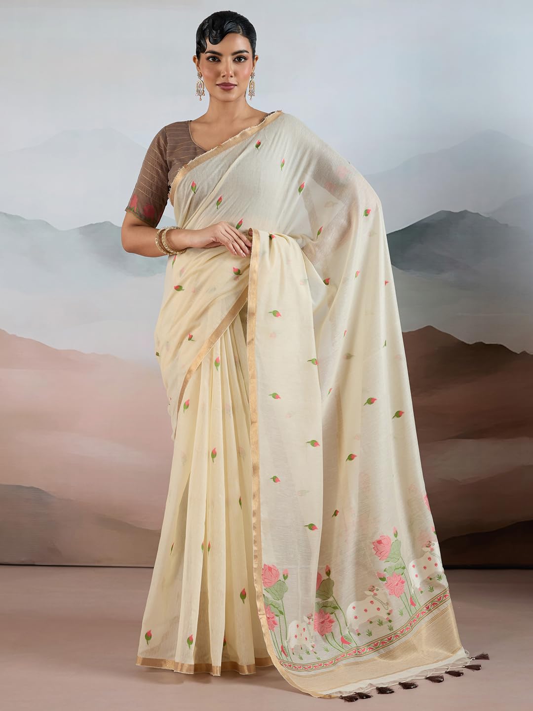 Vasthrlay Ethnic Ethnic Wear with printed design