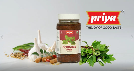 Prakruthi Gongura Pickle Without Garlic - PUSHMYCART
