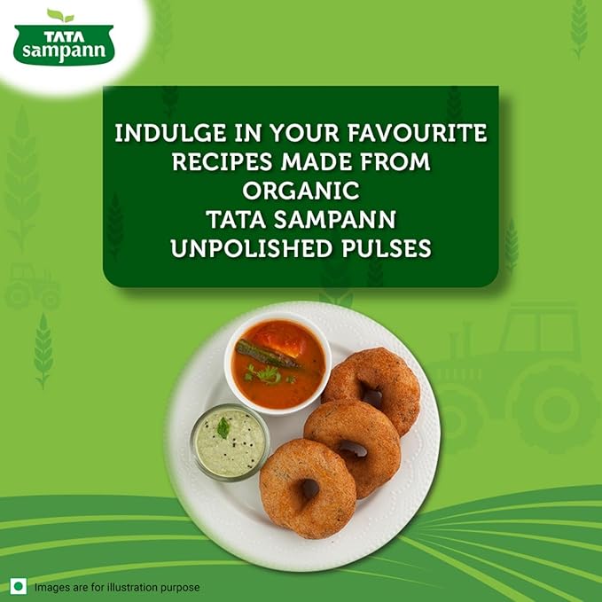 Tata Sampann Organic Urad Dal - PUSHMYCART
