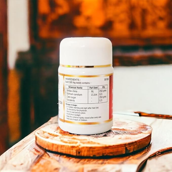 Impcops Ayurveda Parangipattai Churanam Tablets 500 Tabs