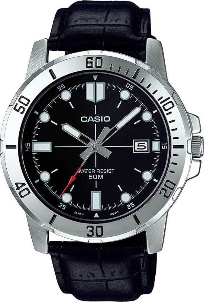 Casio Men Analog Black Dial Mens Watch - MTP-VD01L-1EVUDF(A1371)