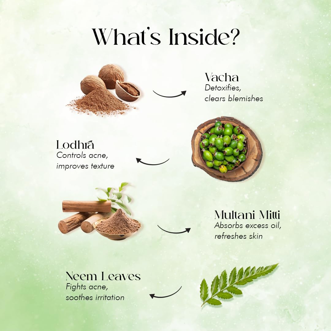 Ohria Ayurveda Lodhra Vacha Face Mask