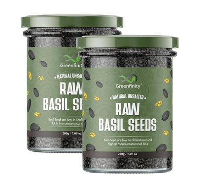GreenFinity Premium Basil Seeds (Pack of 2)