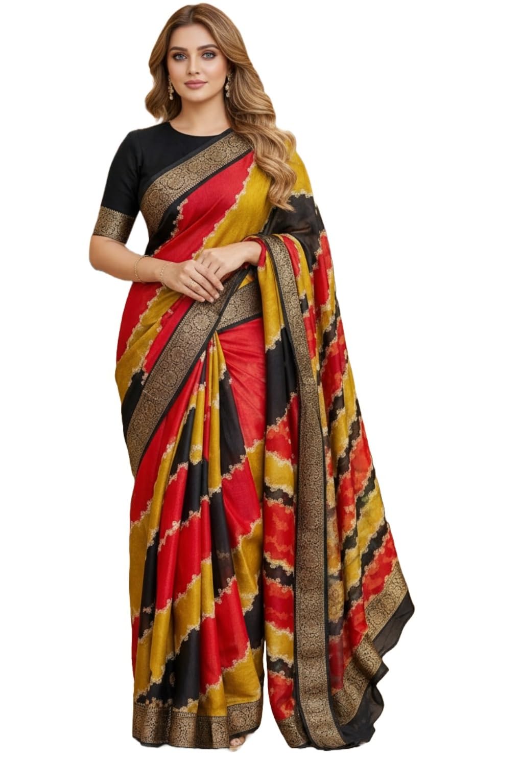 Vasthrlay Classic Ethnic Traditional Saree for festive ethnic occasions