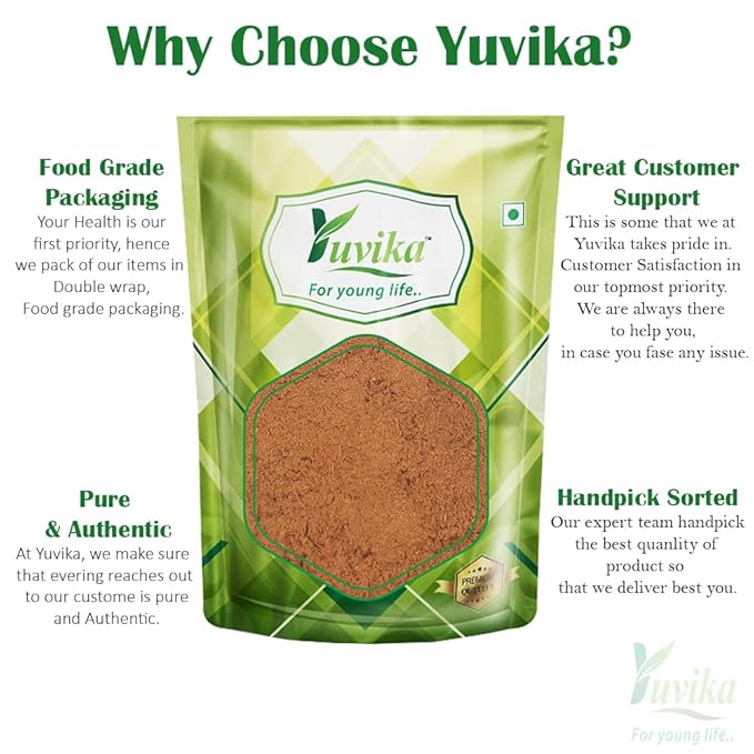 YUVIKA Vijaysar Powder - Pterocarpus Marsupium - PUSHMYCART