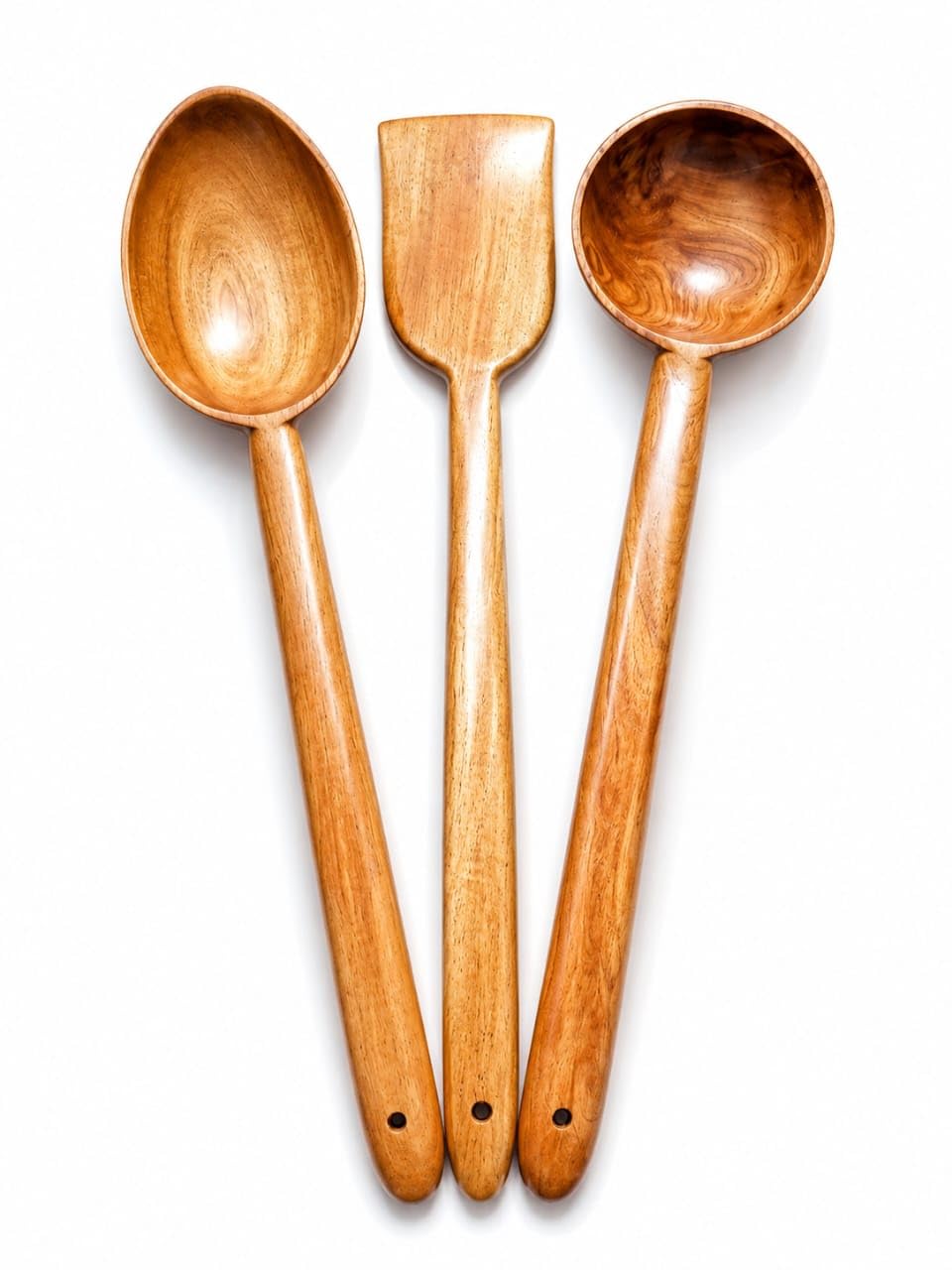 Utensil Set, 3 Piece, Includes Spoon, Ladle and Spatula, 3 Pcs