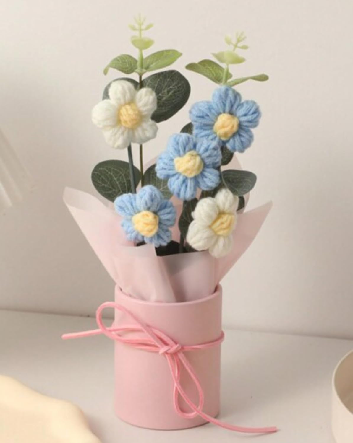 Artificial Crochet Flower Bouquet