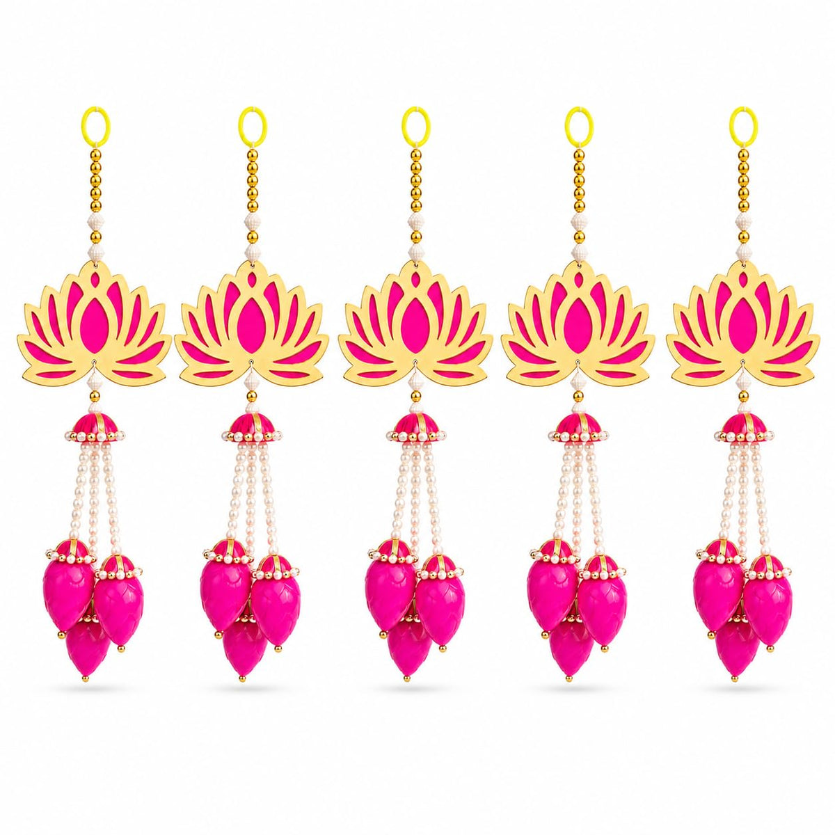 Jeevan Handicraft Pearl Bead Lotus Hanging