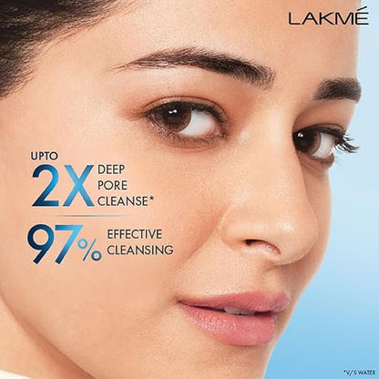 Lakme Micellar Pure Facewash for Deep Pore Cleanse - PUSHMYCART