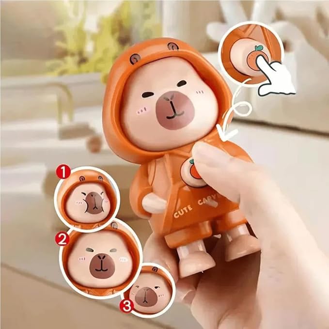 Zinnia ShinChan Face Changing Keychain