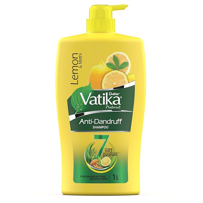 Dabur Vatika Lemon Anti-Dandruff Shampoo