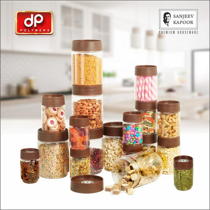 Sanjeev Kapoor Stack n Store 18 Piece Airtight Food Storage Container Set