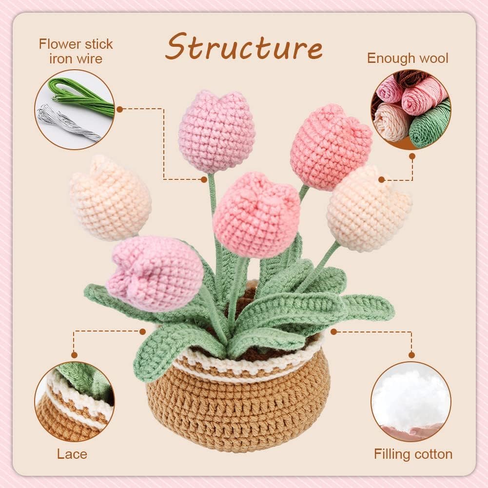 Crochet Set, Crochet Kit for Beginners & Adults - image 4