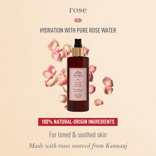 Kama Ayurveda Pure Rose Water By Indian medical store