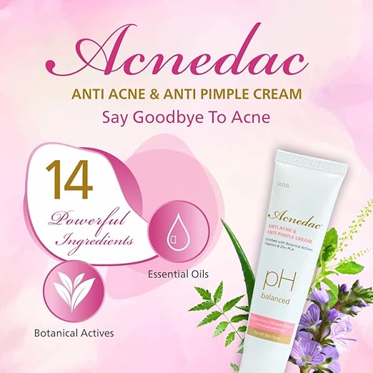 Acnedac Anti Acne & Anti Pimple Cream 25 gm - PUSHMYCART