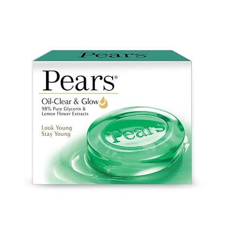 Pears Oil Clear & Glow Soap Bar 