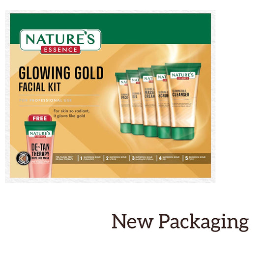 Nature's Essence Glowing Gold Facial Kit 500g
